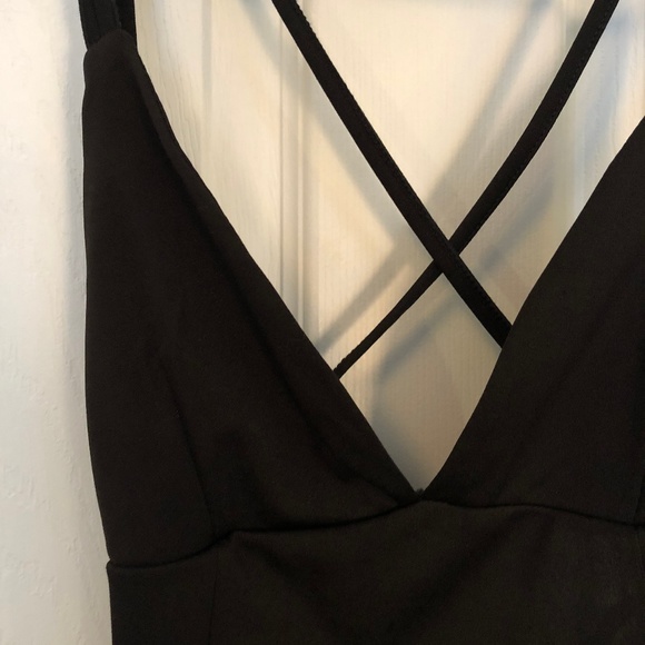 Black Bodycon Dress - Picture 2 of 3